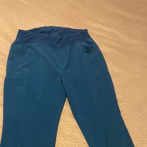 Cherokee iflex scrub pant XL Caribbean blue